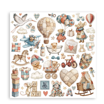 Baby  30x30 cm Mini Pad  - Stamperia
