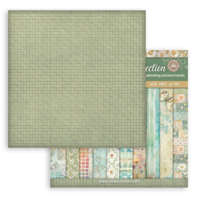Daisy Art Maxi Backgrounds Selection 30x30 cm  - Stamperia