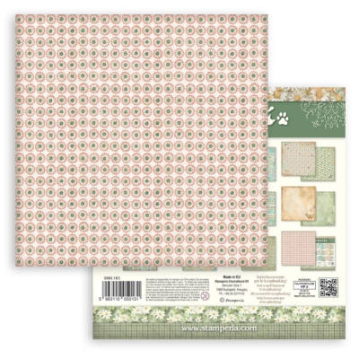 Daisy Art Maxi Backgrounds Selection 30x30 cm  - Stamperia