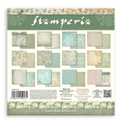 Daisy Art Maxi Backgrounds Selection 30x30 cm  - Stamperia