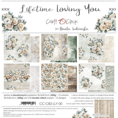 Lifetime Loving You 30x30 cm - Craft O´Clock