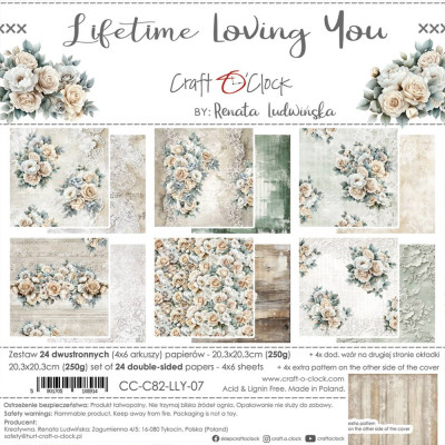 Lifetime Loving You 20X20 cm   Básicos- Craft O´Clock