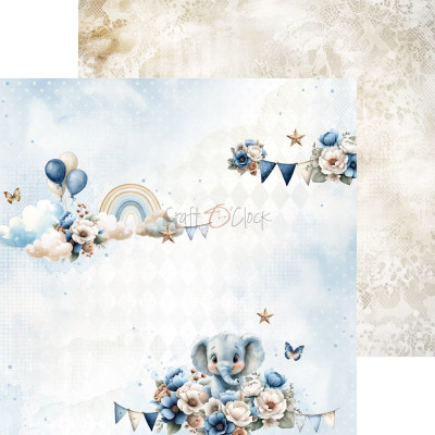 Baby Boy Universe 20X20 cm   Básicos- Craft O´Clock