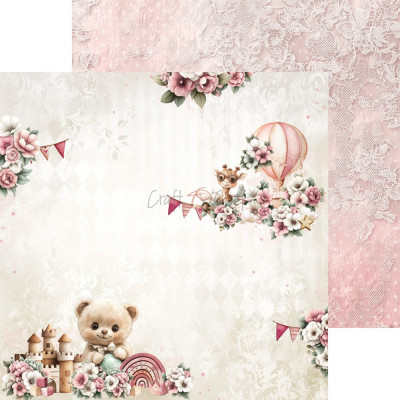 Baby Girl Universe 20X20 cm  - Craft O´Clock