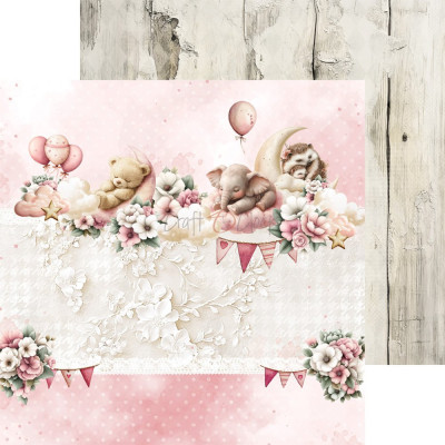 Baby Girl Universe 20X20 cm  - Craft O´Clock