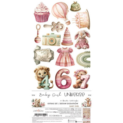 Baby Girl Universe  15 x30 - Craft O´Clock