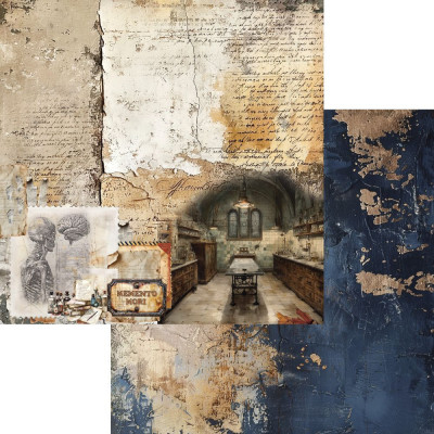 Behind Closed Doors  30x30 cm - Alchemy of Art