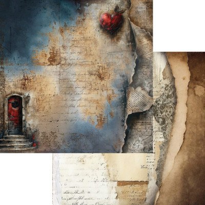 Behind Closed Doors  20x20 cm - Alchemy of Art