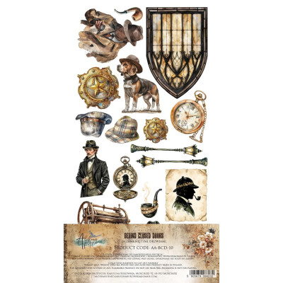 In Silence  Recortables 30x15 cm - Alchemy of Art