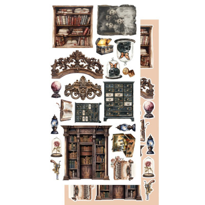 In Silence  Recortables 30x15 cm - Alchemy of Art