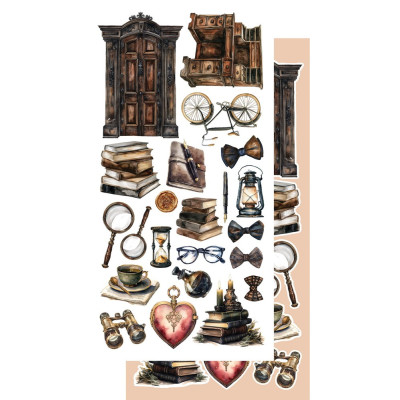 In Silence  Recortables 30x15 cm - Alchemy of Art