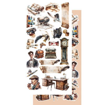 In Silence  Recortables 30x15 cm - Alchemy of Art