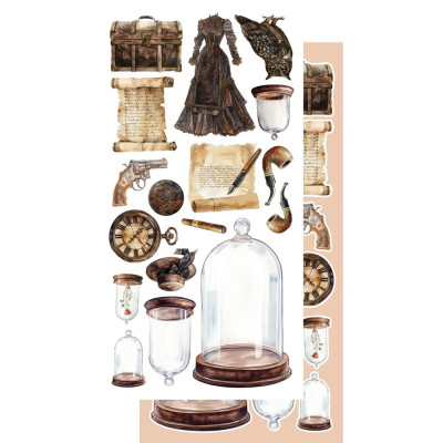 In Silence  Recortables 30x15 cm - Alchemy of Art