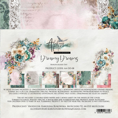 Dreamy Dreams  20x20 cm - Alchemy of Art