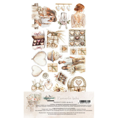 Romantic Boho  Recortables 30x15 cm - Alchemy of Art