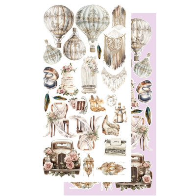 Romantic Boho  Recortables 30x15 cm - Alchemy of Art