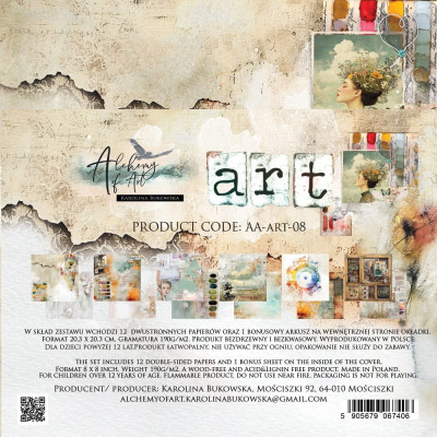 Art  20x20 cm - Alchemy of Art