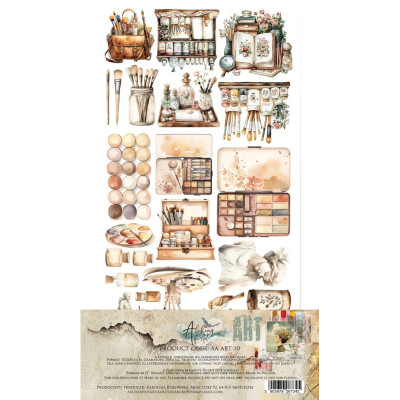 Art  Recortables 30x15 cm - Alchemy of Art