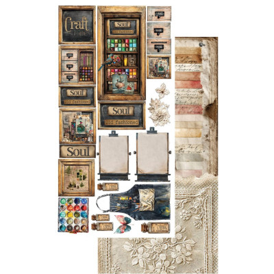 Art  Recortables 30x15 cm - Alchemy of Art