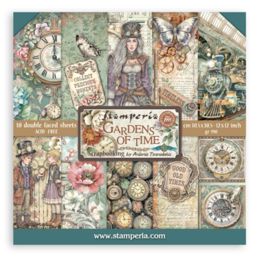 Garden of Time 30x30 cm  - Stamperia