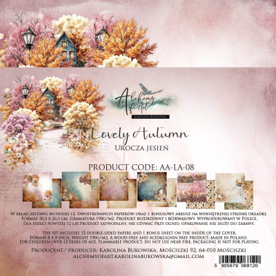 Lovely Autumn  20x20 cm - Alchemy of Art