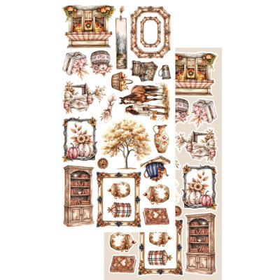 Lovely Autumn  Recortables 30x15 cm - Alchemy of Art