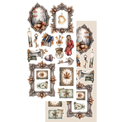 Lovely Autumn  Recortables 30x15 cm - Alchemy of Art