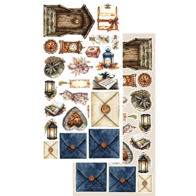 Lovely Autumn  Recortables 30x15 cm - Alchemy of Art