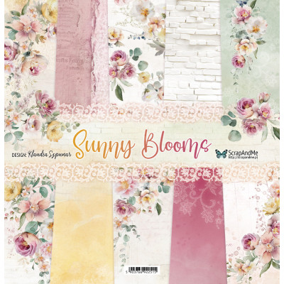 Sunny Blooms  30x30 cm - ScrapandMe