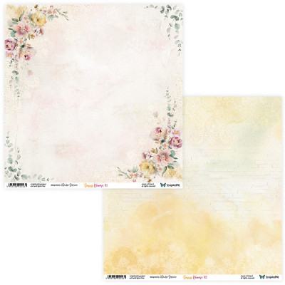 Sunny Blooms  30x30 cm - ScrapandMe