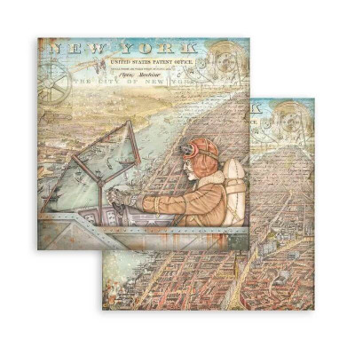 Sir Vagabond Aviator 30x30 cm - Stamperia