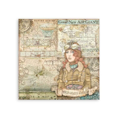 Sir Vagabond Aviator 30x30 cm - Stamperia