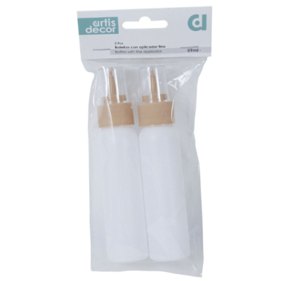 Pack de 2 botellas con aplicador de 120 ml