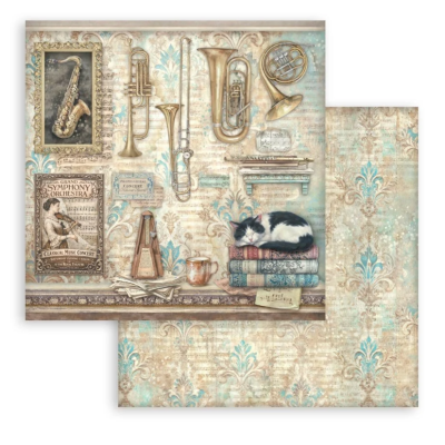 Symphony 30x30 cm  - Stamperia