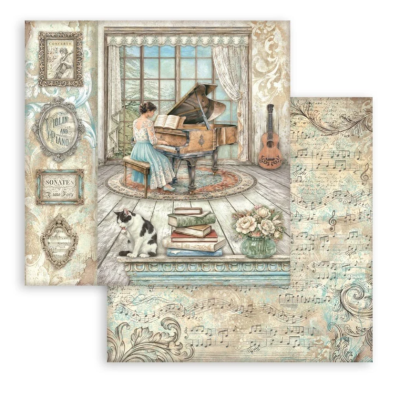 Symphony 30x30 cm  - Stamperia