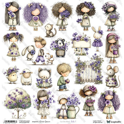Kids 1  30x30 cm - ScrapandMe
