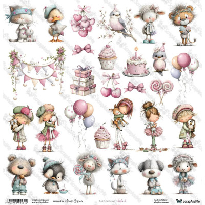 Kids 2  30x30 cm - ScrapandMe